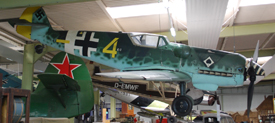 4 yellow at Museum (D) Sinsheim 20220804 | Hispano HA.1112 -M1L Buchon (Bf.109)